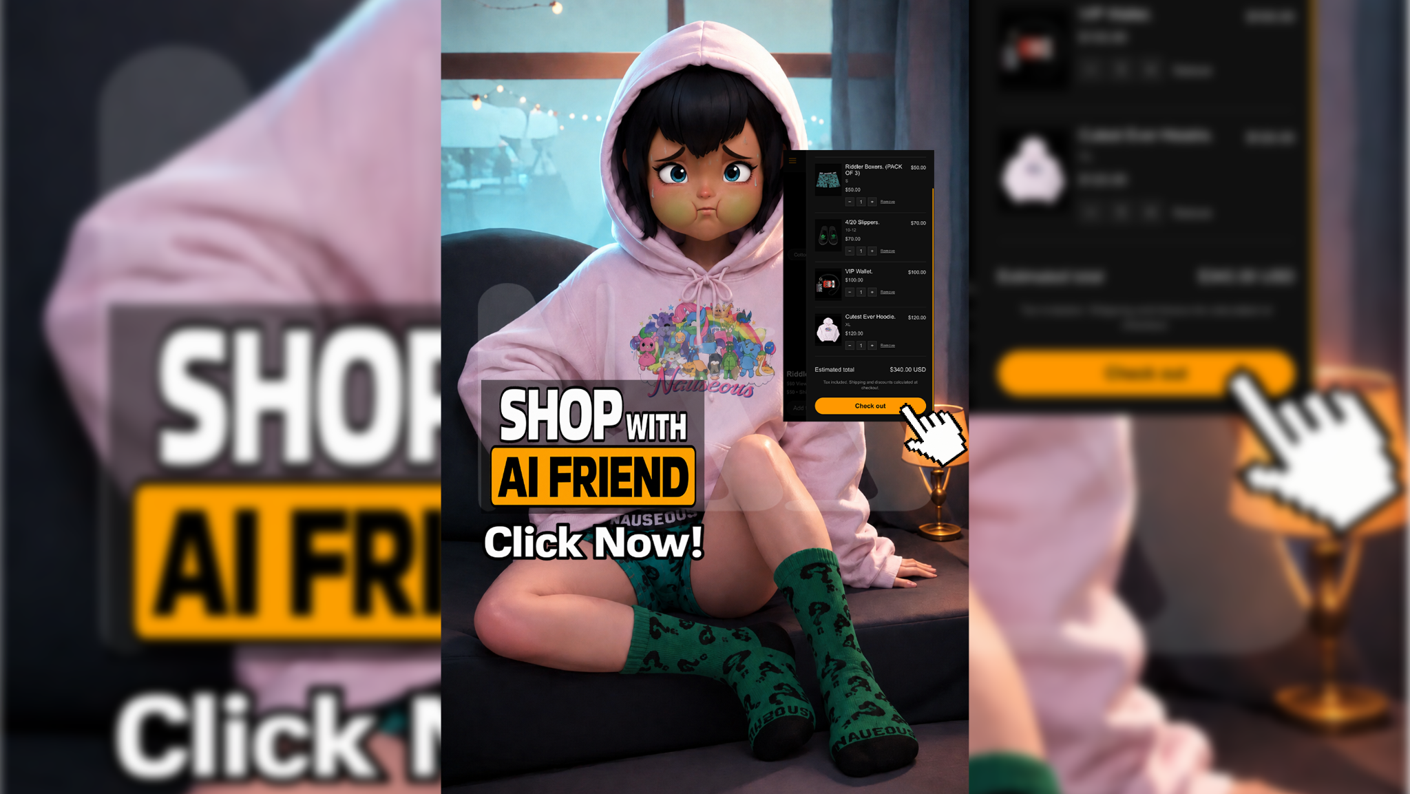 Shop with an AI friend — click now